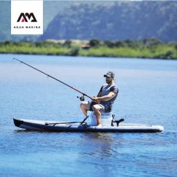 AQUA MARINA AIRSHIP Prancha de surf pesca seca, estável, inflação antiderrapante, Paddle Board Base, pesca marítima, Surf Javali, 3,3 m - Image 2