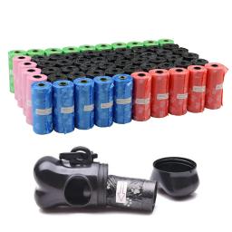 40 rolo sacos de cocô do cão ao ar livre casa eco saco de resíduos de animais de estimação com design de ponto de interrupção cocô de animal de estimação limpo pegar ferramentas suprimentos para animais de estimação acessórios - Image 2
