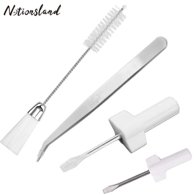 Kit de Limpeza para Máquinas de Costura: 4 Peças Essenciais para Artesanato e DIY