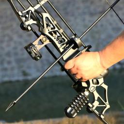 Arco e flecha retos para caça, arco e flecha poderosos de 30 a 50 lbs, agulha única para caça, brinquedo composto para tiro com arco - Image 2