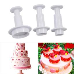 Forma redonda de flor quadrada de coração 3 embutida formato de coração e estrela para decoração de bolo fondant em formato de goma pasta americana artesanato cortador de açúcar ferramentas para biscoitos - Image 3