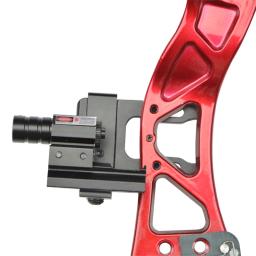 Conjunto de mira a laser, kit com 1 peça para tiro com arco composto, liga de alumínio, acessórios para caça, tiro com arco - Image 4