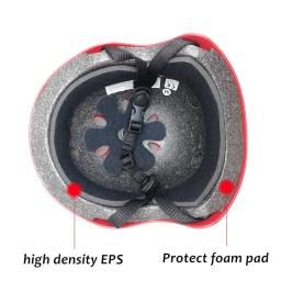 Skate capacete de ventilação leve capacete da bicicleta estrada ciclismo escalada scooter capacete boné para adolescente adulto 3 tamanho - Image 4