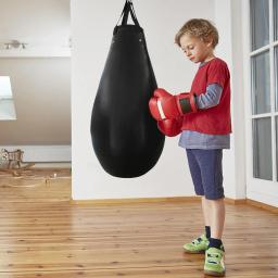 Saco de pancada sem preenchimento de couro pu, saco de treinamento de muay thai artes marciais karatê - Image 2