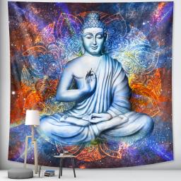 Tapete decorativo de mandala para casa, manta de mesa decorativa boêmia com estampa de buda para meditação de buda indiana - Image 4