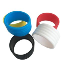 Alças De Raquete De Tênis Elástico, Anel De Borracha, Banda De Raquete, Overgrips, 5Pcs - Image 4