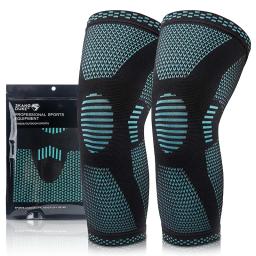 SKDK-Joelheiras de Ginástica para Esportes, Joelheira De Segurança Fitness, Cinta Elástica, Equipamento De Suporte, Patela, Corrida, Basquete, Voleibol, Tênis - Image 1