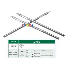 50 agulhas industriais da máquina de costura de groz-beckert 794h 7x3 dyx3 dos pces para o cantor 7 classe, 34 classe, 144 classe juki tsh-411 + - Image 2