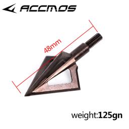 Pontas de flechas para caça, pontas de flechas de grãos 125/150 para arco recurvo/composto para caça, pontas de aço inoxidável para tiro, 1 peça - Image 3