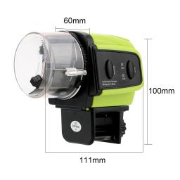 Hilife alimentador digital para peixes, alimentador com temporizador para aquário automático, ferramenta de alimentação portátil, 1 peça - Image 6