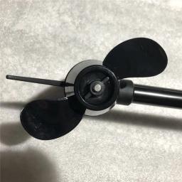 Barco de pesca inflável em PVC, motores de barco de aço inoxidável, bote de caiaque Ocean Speed, suporte de motor elétrico, hélice, 12V, 4 kW - Image 4