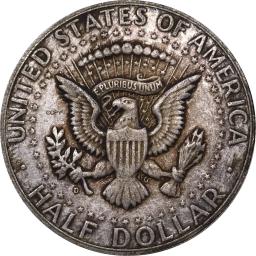 Moedas de cópia prateadas, Estados Unidos 1964 D Coin, America Liberty 1, Half Dollar, EUA Metal, China Casting, Cupronickel, 1, 2 - Image 6