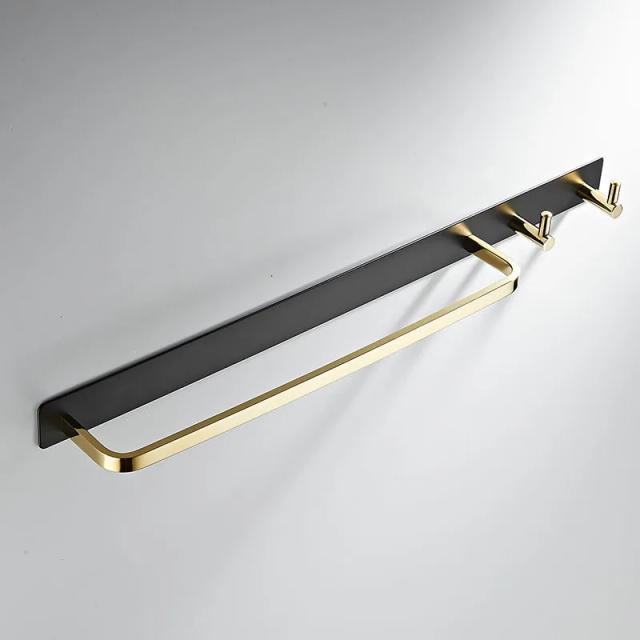 Ganchos de Parede em Bronze Moderno para Roupas - Decoração Criativa e Luxuosa com Estilo Nórdico