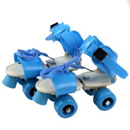 Patins ajustáveis para crianças, sapatos de patinação de 4 rodas para adolescentes, patins de patins freestyle, brinquedos infantis, 40 # - Image 3