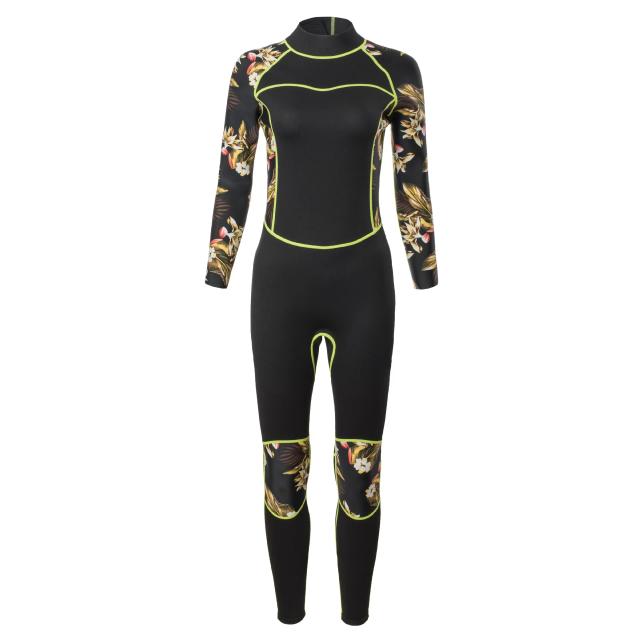 Traje de Neoprene Completo para Surf e Mergulho: Estilo e Conforto em Casais com Manga Longa para Natação e Atividades Aquáticas