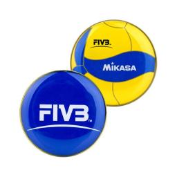 Original mikasa árbitro metal jogando moeda profissional voleibol treinamento grande equipamento de jogo venue picker AC-TC200W - Image 1