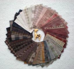 Tecido japonês de fios tingidos diy, 9*12cm, feito à mão, 100% algodão, para costura, boneca, roupas, colcha, pano, pacote de 50 tamanhos - Image 4