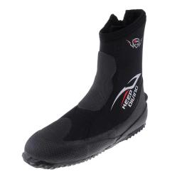 Botas de mergulho com zíper e sola dura, esportes aquáticos, mergulho, mergulho, moletom de uso com zíper, 5mm, xs-3xl - Image 2