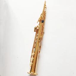 Latão Straight Soprano Bb saxofone Sax Plano, 82Z, instrumento de sopro, Shell Natural, chave esculpir padrão com Carryi, feito no Japão - Image 2