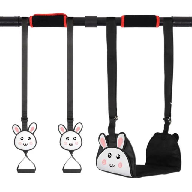 Barra de Ginástica Infantil com Anéis de Swing - Brinquedo para Exercícios em Casa e ao Ar Livre