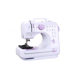 Inne multifunções máquina de costura overlock casa pequenas máquinas terno elétrico do agregado familiar 12 pontos pedal luz da noite - Image 3