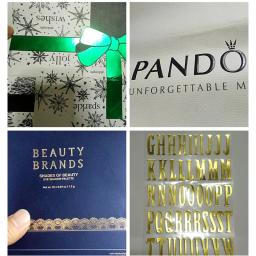 Hot Foil Stamping Paper, Papel Artesanal, Branding Iron Heat Press Machine, Dourado e Prata, 12 Cores, 5cm, 120m/Rolls - Image 3
