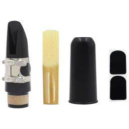 Qualidade 10 conexão do pescoço cortiça e 17 almofadas de instrumentos de sopro & 1 conjunto kit bocal, inclui ligadura + clarinete reed 2.5 - Image 2
