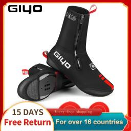 Sapatos térmicos de neoprene para ciclismo, Capas de bota de ciclismo impermeável, MTB Shoe Covers para bicicleta, Botas quentes para inverno - Image 1