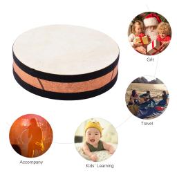 Handheld Ocean Drum for Kids, Instrumento de Percussão de Madeira, Sea Wave, Gentle Sound, Brinquedo Musical, Presente, 8 in, 10 in - Image 5