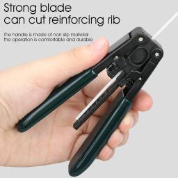 Kit de ferramentas para fibra ótica, conjunto de 3 pacotes com tesouras de fibra têxtil e alicates para desenhos de fibra ótica - Image 4