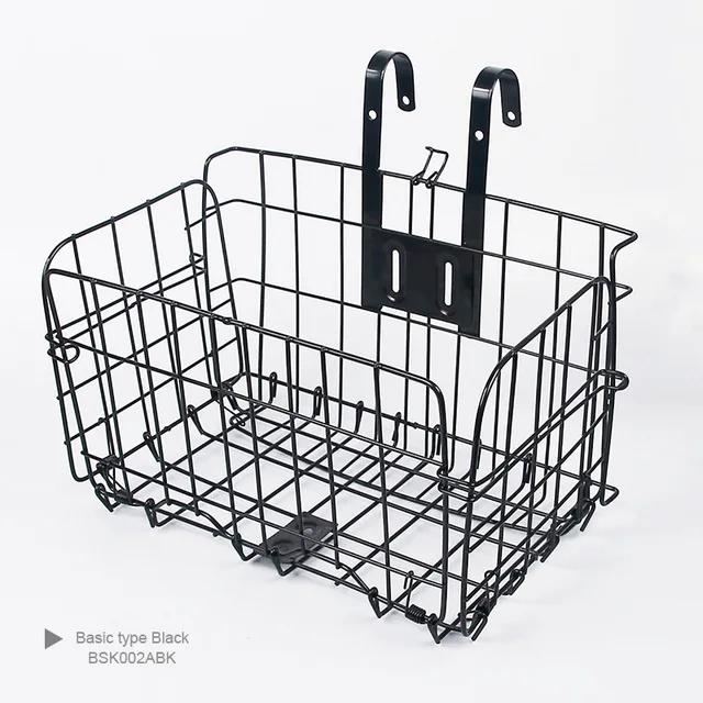 Cesta de Bicicleta Dobrável Rockbros em Metal com Grande Capacidade para Ciclismo e MTB