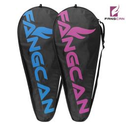 Fangcan bolsa para raquete de tênis, sacola esportiva, à prova d'água, oxford, de ombro, cor preta - Image 1