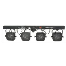 Venda quente LED Par Kits 7X10W RGBW 4IN1 DMX 512 Controle Dj LED Par Luz Com Suporte De Luz e Controlador De Pé Para O Estágio Do Casamento Dj - Image 4