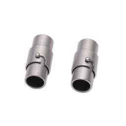 Fechos magnéticos fortes de 3-10mm, fechos com mecanismo de bloqueio, tampa de couro, conectores para fazer joias diy, acessórios de 10 peças - Image 5