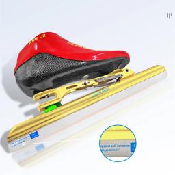 Pasendi calor moldável longo pista gelo clap patins inline velocidade skate sapatos termoplásticos homem mulher profissional sapatos de patinação no gelo - Image 4