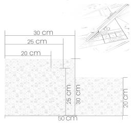 Teramila-Tecido De Patchwork De Natal, 100% Algodão, Tecido Simples para Costura Artesanal, Scrapbooking, Material De Costura Artesanal, 5-7Pcs por Conjunto - Image 4