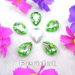 Gota de Água Teardrop Forma Cola em Grânulos De Strass, Cristal De Vidro, Artesanato DIY, Photo Frame, 7 Cores, Cores Agradáveis - Image 6