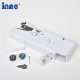Outros mini máquina de costura portátil, máquina de costura ponto sem fio, roupas, tecidos, conjunto 15 - Image 4