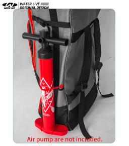 Água ao vivo surf pá mochila portátil polia de grande capacidade mochila esportes aquáticos saco com zíper ultraleve saco à prova dultralight água - Image 6