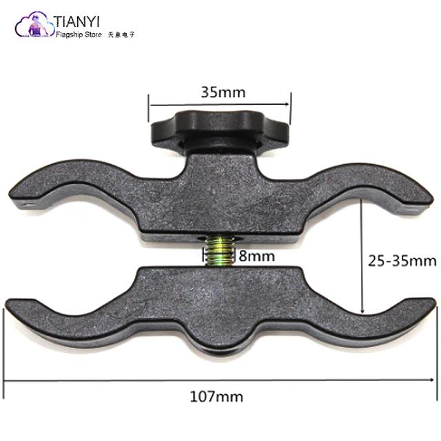 Lanterna Multiuso para Caça com Montagem Facil Easy Fit e Acessórios para Armas ao Ar Livre - 25mm