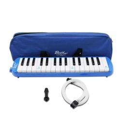 32 chave de piano estilo melodica com caixa órgão acordeão boca pedaço sopro chave bordo gaita boca órgão portátil gaita pianica - Image 1