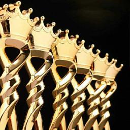 Personalizado Crown Trophy com Copos de Ouro, Prêmio Campeões, Brinquedos Educativos, Prêmios da Competição Recompensa, Esportes Winner Props - Image 5