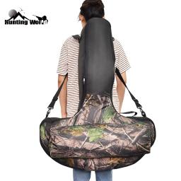 Tiro com arco desgastar-resistente camo t-forma saco de armazenamento mochila ombro arco caso seta quiver para besta caça tiro acessório - Image 1