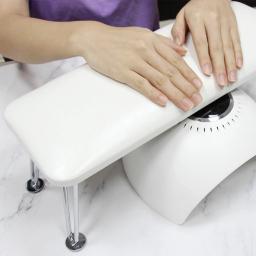 Prego braço resto com suporte, suporte profissional, mesa de mesa, secador de unhas, travesseiro de mão, manicure, casa - Image 2