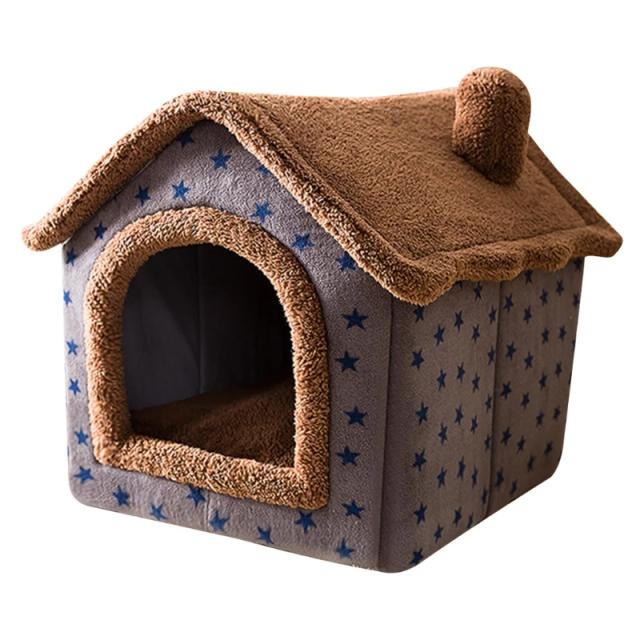 Caverna Aconchegante para Gatos: Cama Quente e Confortável para Filhotes e Adultos
