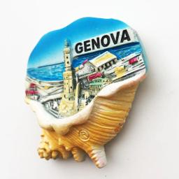 Enfeites 3D Ímã de geladeira, Viagem Criativa Comemorar, Artesanato, Magnetismo, Resina Material Geladeira Adesivos, itália, Itália - Image 4