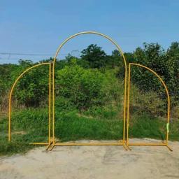 Conjunto De Arco De Casamento, Carrinho De Flor, Festa De Aniversário, Decoração De Fundo Do Arco Do Balão Ao Ar Livre, Suporte De Forma Irregular - Image 4