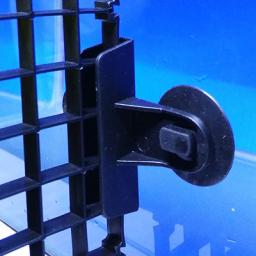 Divisor de plástico para aquário, durável, rede de peixes, suporte para caixa de ovo, filtro para aquário, painel de isolamento inferior - Image 4