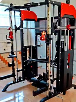 GymHome Multifuncional Smith Machine, Equipamento De Halterofilismo Esporte, Smith Large Training Rack, Equipamento De Fitness Abrangente - Image 6