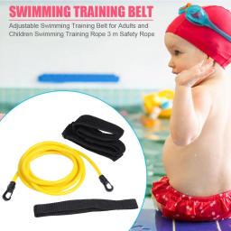 Cinto de natação ajustável para treinamento, Elastic Swim Belt, corda de segurança, ferramentas de piscina, tubos de látex Bandas, acessórios - Image 4